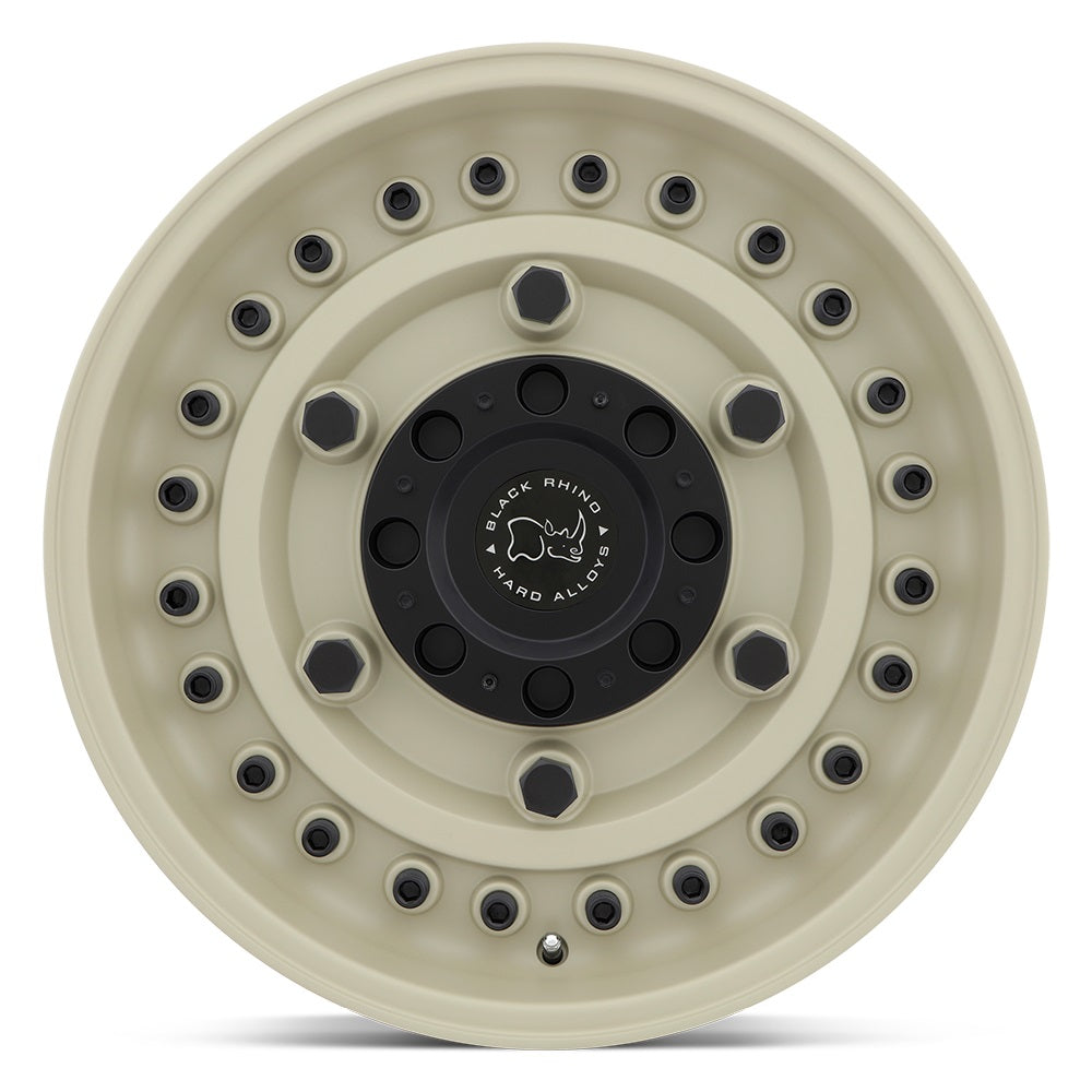 BLACK RHINO (ブラックライノ) ARMORY デサートサンド 17インチアルミホイール 17X8 5H 114.3/127 +30 JKラングラー/JLラングラー/JTグラディエーター