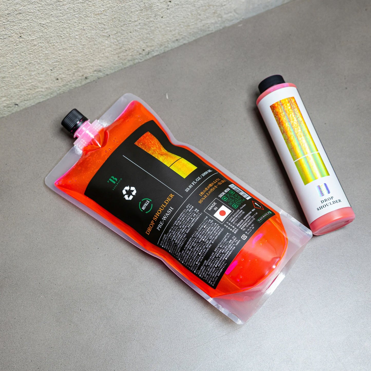 BOTTLE & ReFILLS - DROP SHOULDER