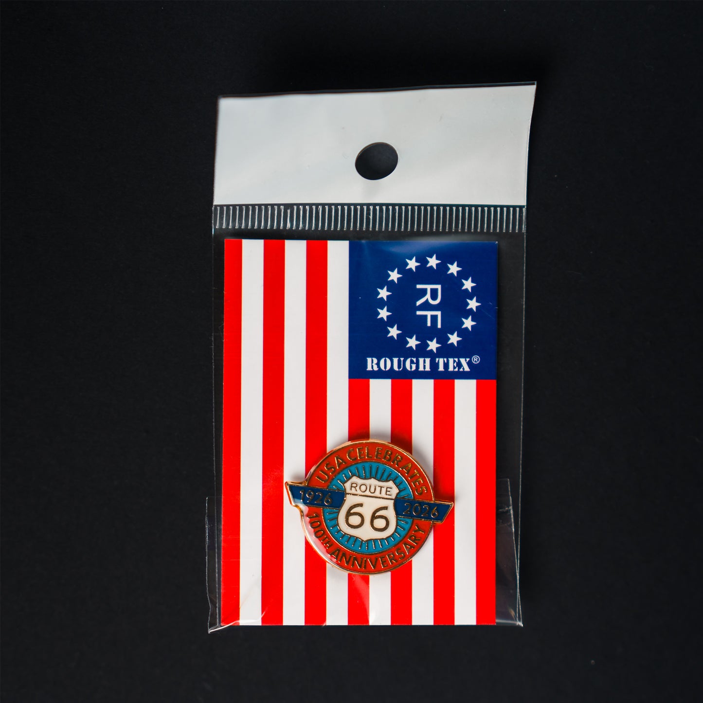 Route 66 100th anniversary Pin Badge ルート66 100周年記念ピンバッチ