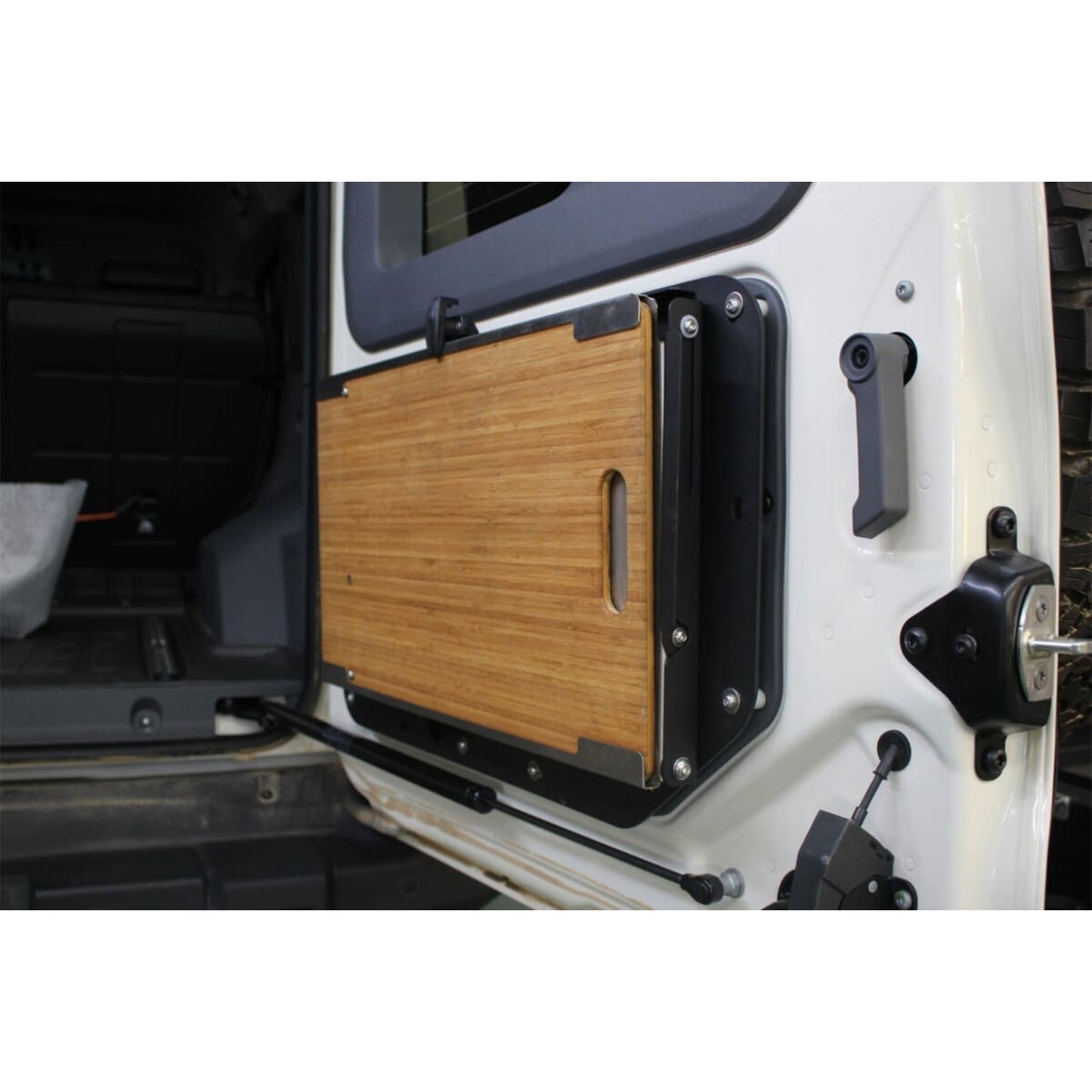 REAR DOOR DROP DOWN TABLE【Alu-Cab】【アルキャブ】【オーバーランド】