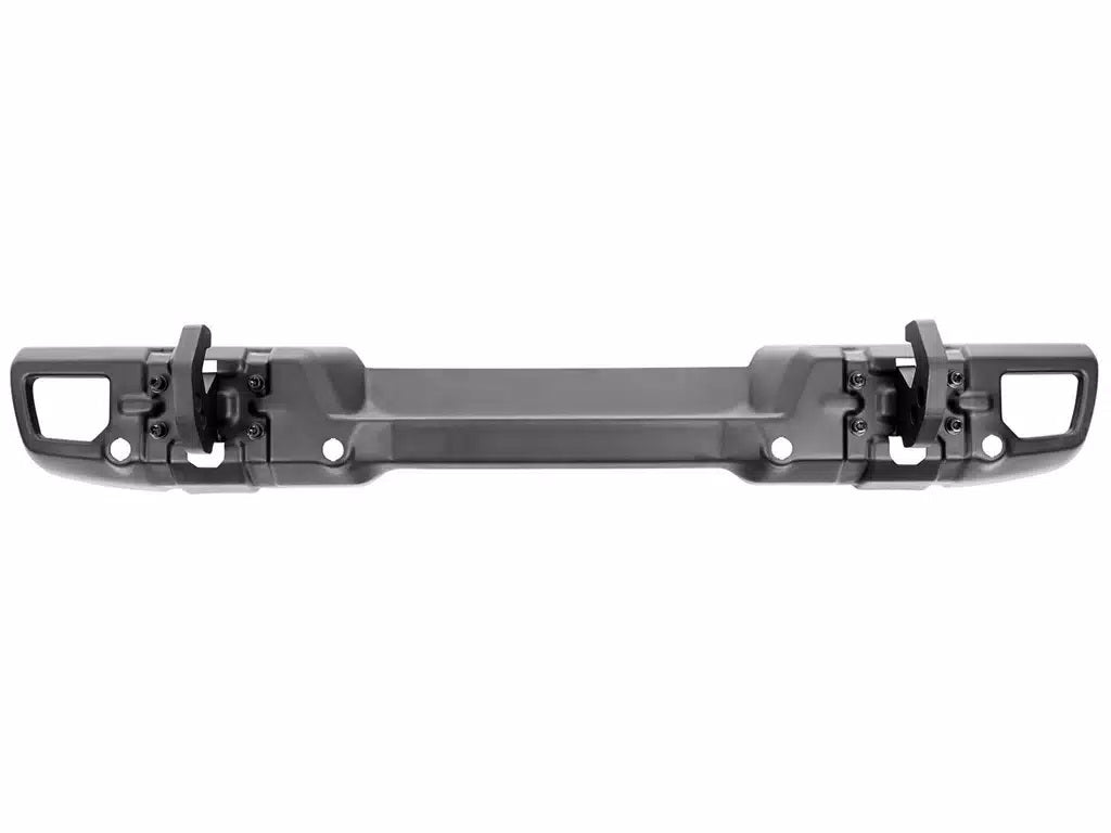 RUGGED RIDGE (ラギッドリッジ) ARCUS リアバンパー ブラック パーキングセンサーホール付き JLジープラングラー用