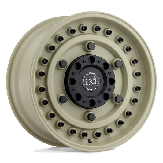 BLACK RHINO (ブラックライノ) ARMORY デサートサンド 17インチアルミホイール 17X8 5H 114.3/127 +30 JKラングラー/JLラングラー/JTグラディエーター