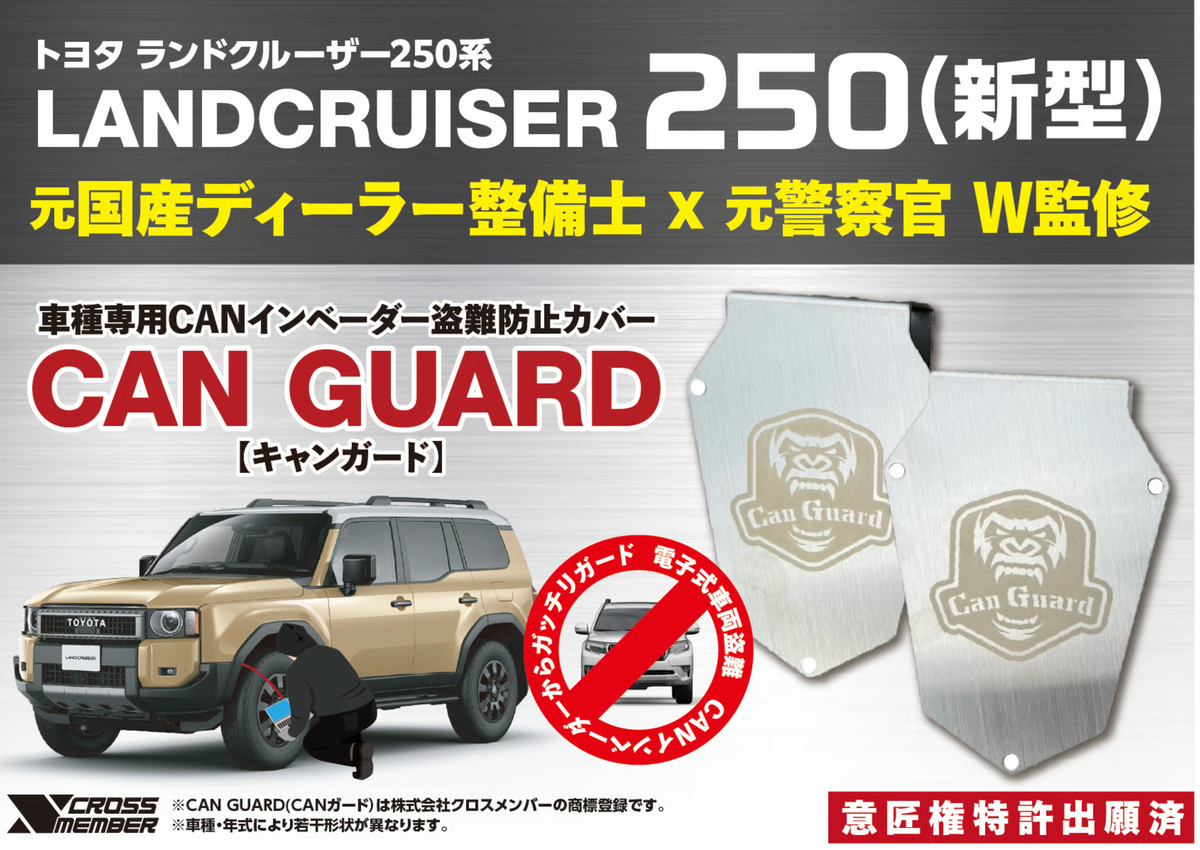 【ランクル250】ランドクルーザー250系専用【CAN GUARD】 -CANガード-　CANインベーダー盗難対策商品