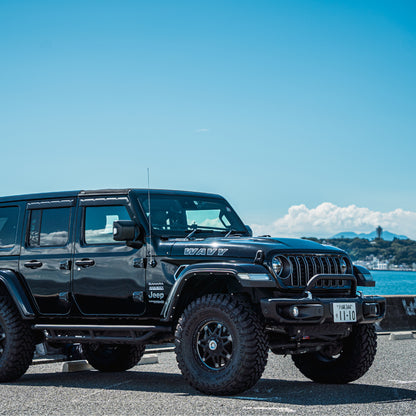 【WHA】アルミフロントバンパー【Jeep】