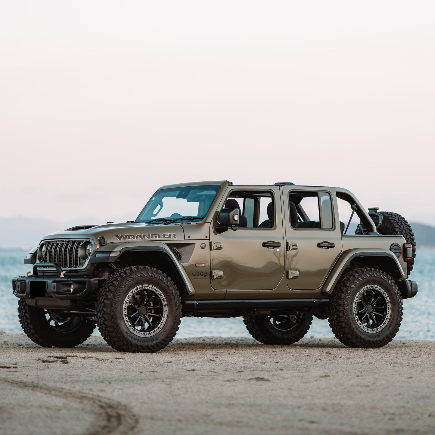 【WHA】392ルック ボンネットフード【無塗装品】【Jeep】