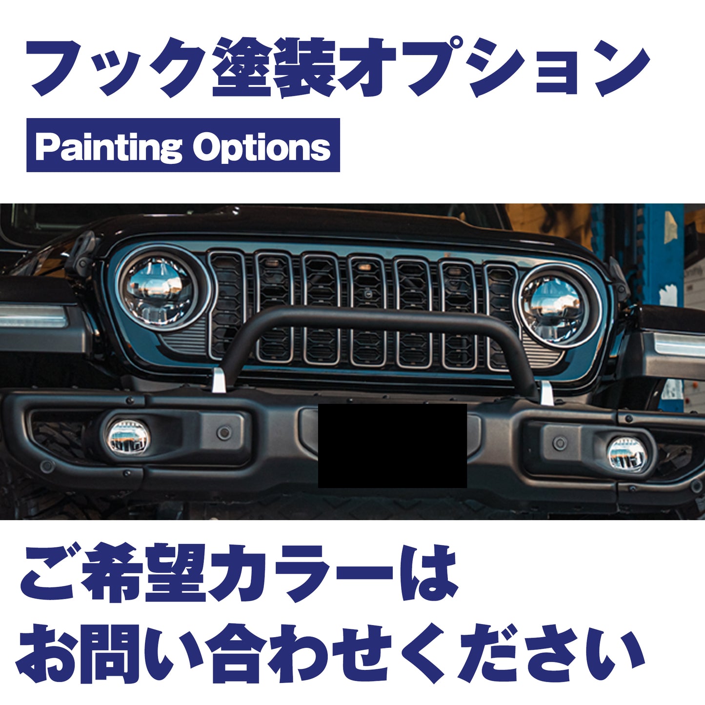 【WHA】フック塗装オプション