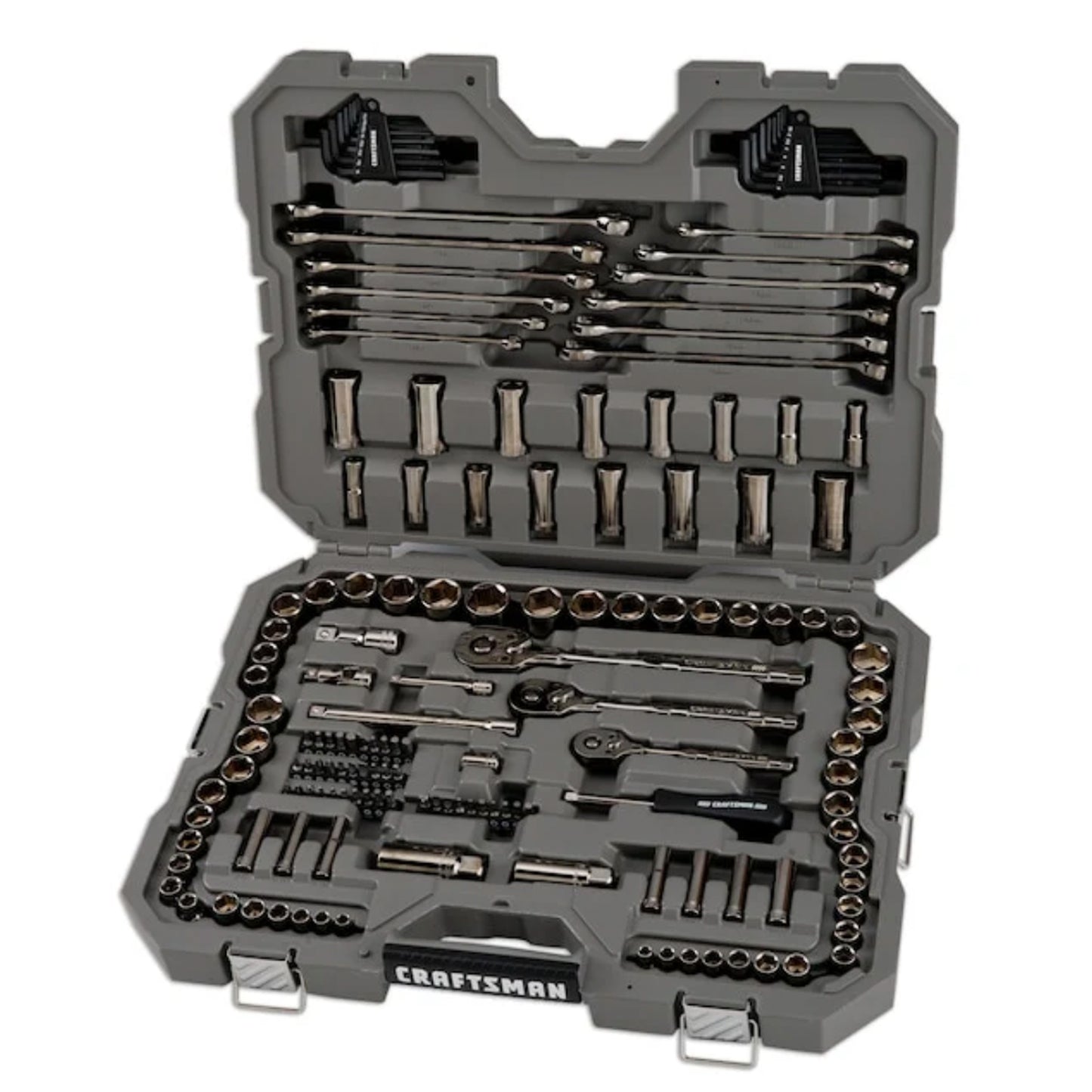 Craftsman クラフツマン OVERDRIVE シリーズ 154ピース ガンメタルクロームツールキット