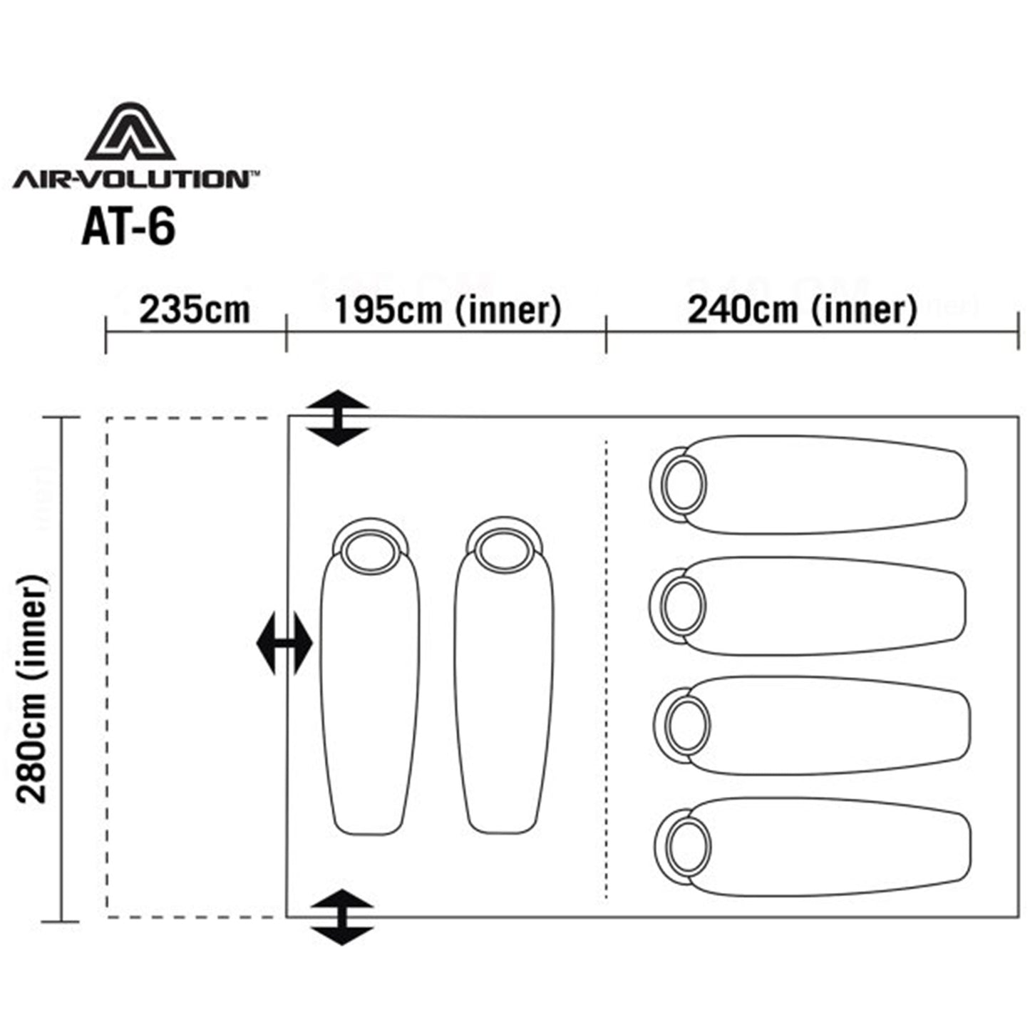 AT-4【DARCHE】【ダーチ】【テント】