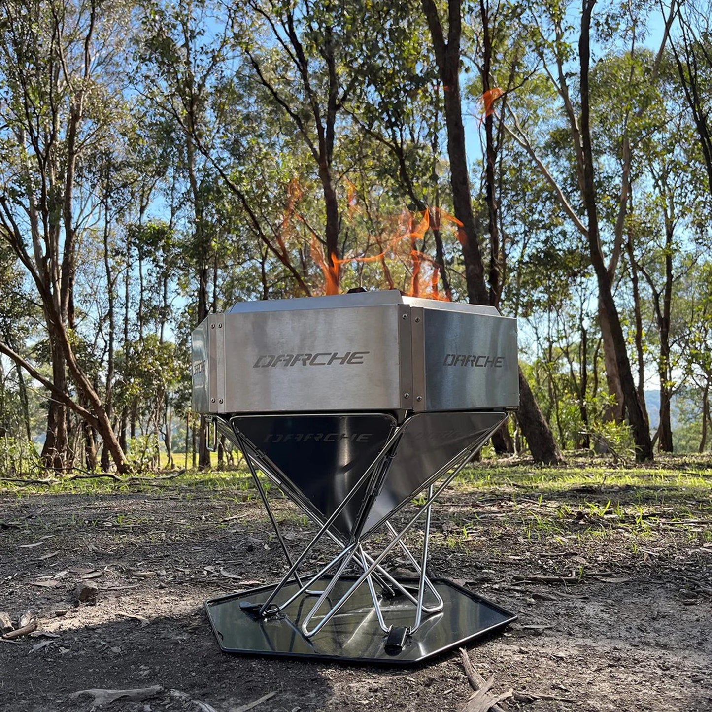 BBQ HEXAGONAL & FIRE PIT【DARCHE】【ダーチ】 【キャンプギア】【焚き火台】
