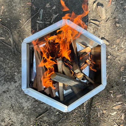 BBQ HEXAGONAL & FIRE PIT【DARCHE】【ダーチ】 【キャンプギア】【焚き火台】