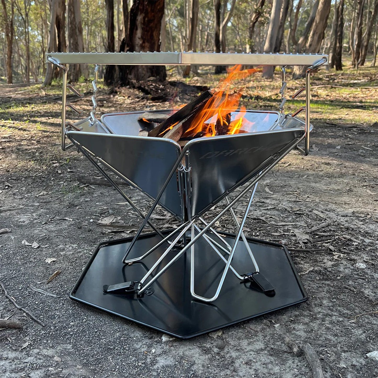 BBQ HEXAGONAL & FIRE PIT【DARCHE】【ダーチ】 【キャンプギア】【焚き火台】