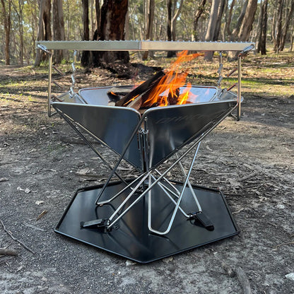 BBQ HEXAGONAL & FIRE PIT【DARCHE】【ダーチ】 【キャンプギア】【焚き火台】