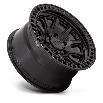 BLACK RHINO CALICO マットブラック 17インチアルミホイール 17X8.5 5H 127 +34 JKラングラー/JLラングラー/JTグラディエーター