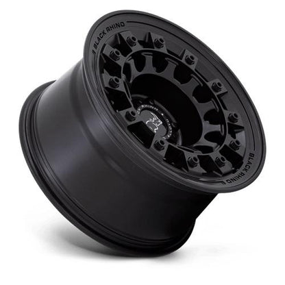 BLACK RHINO（ブラックライノ) ATLAS マットブラック 17インチアルミホイール 17X8 5H 114.3/127 +38 JLラングラー/JKラングラー/JTグラディエーター