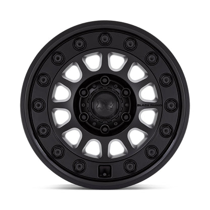 BLACK RHINO (ブラックライノ) OUTBACK マットブラック 17インチアルミホイール 17X8 5H 127 +32 JKラングラー/JLラングラー/JTグラディエーター