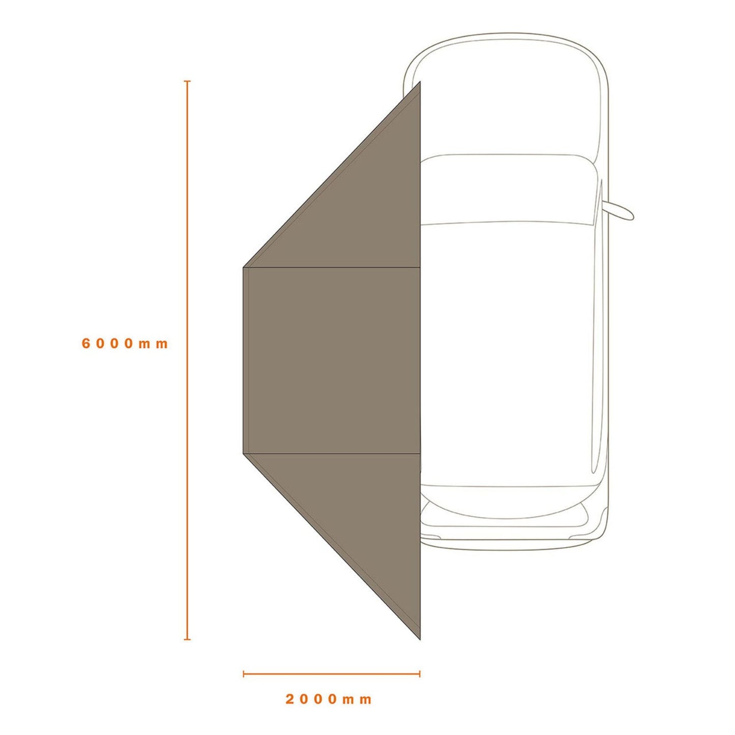 ECLIPSE 180【DARCHE】【ダーチ】 【AWNINGS】【オーニング】