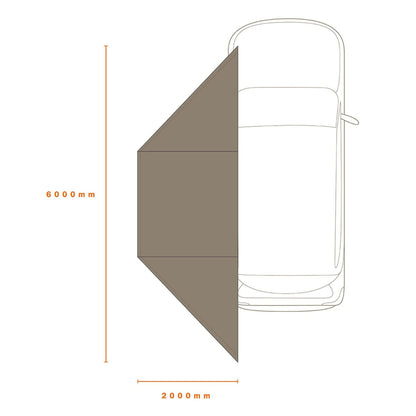 ECLIPSE 180【DARCHE】【ダーチ】 【AWNINGS】【オーニング】