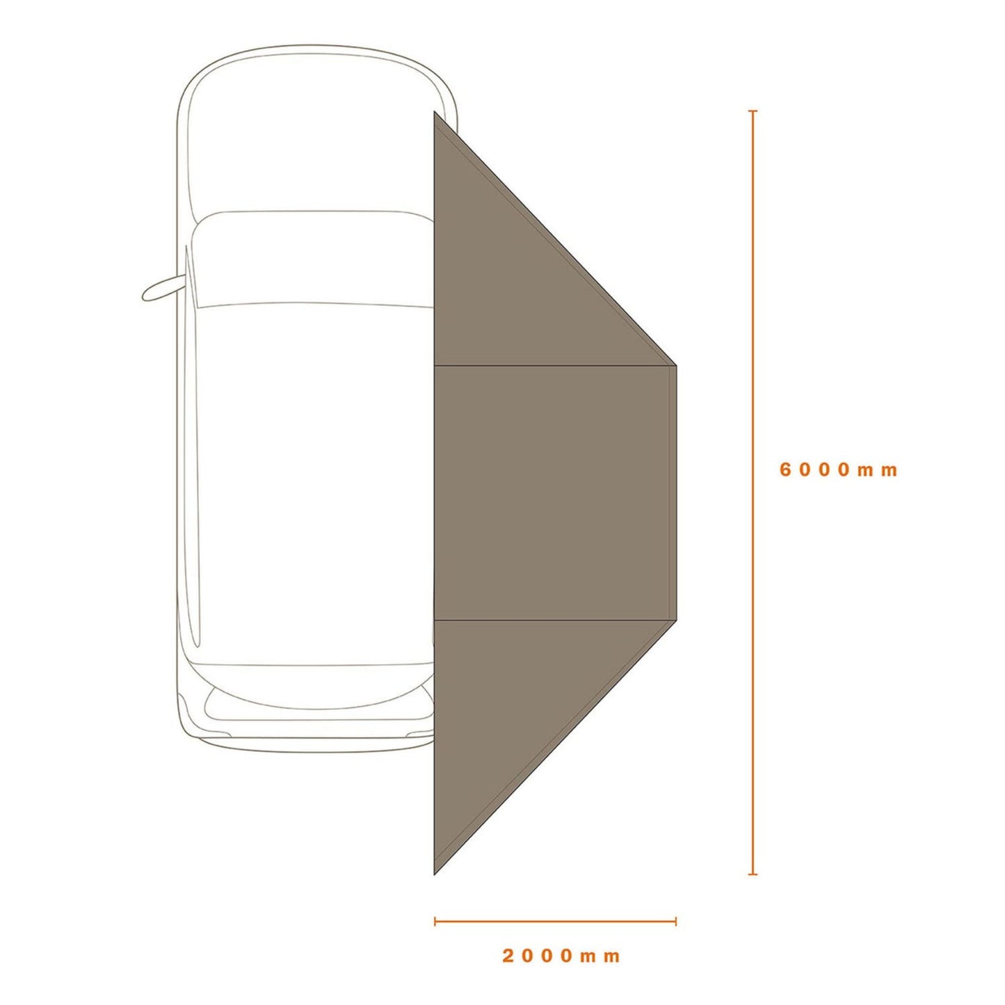 ECLIPSE 180【DARCHE】【ダーチ】 【AWNINGS】【オーニング】