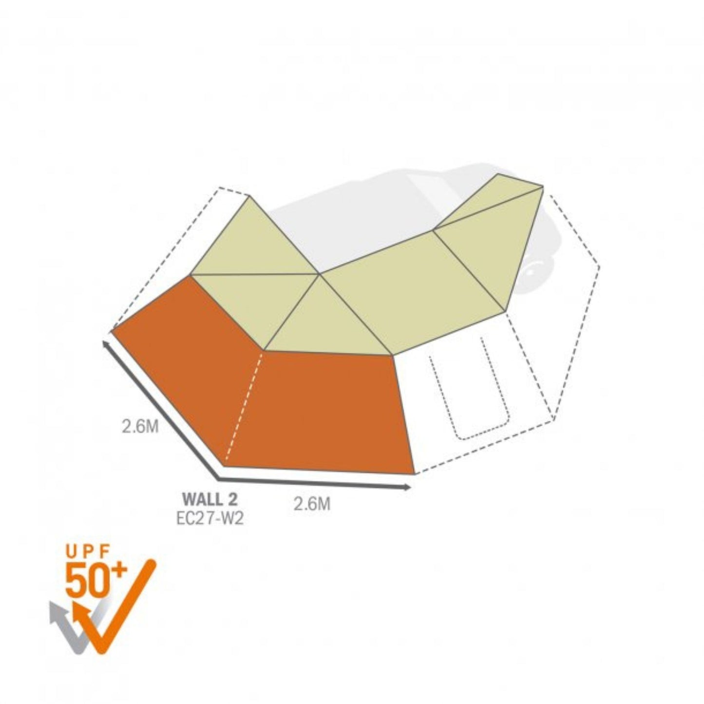 ECLIPSE 270 WALL【DARCHE】【ダーチ】 【AWNINGS】【オーニング】