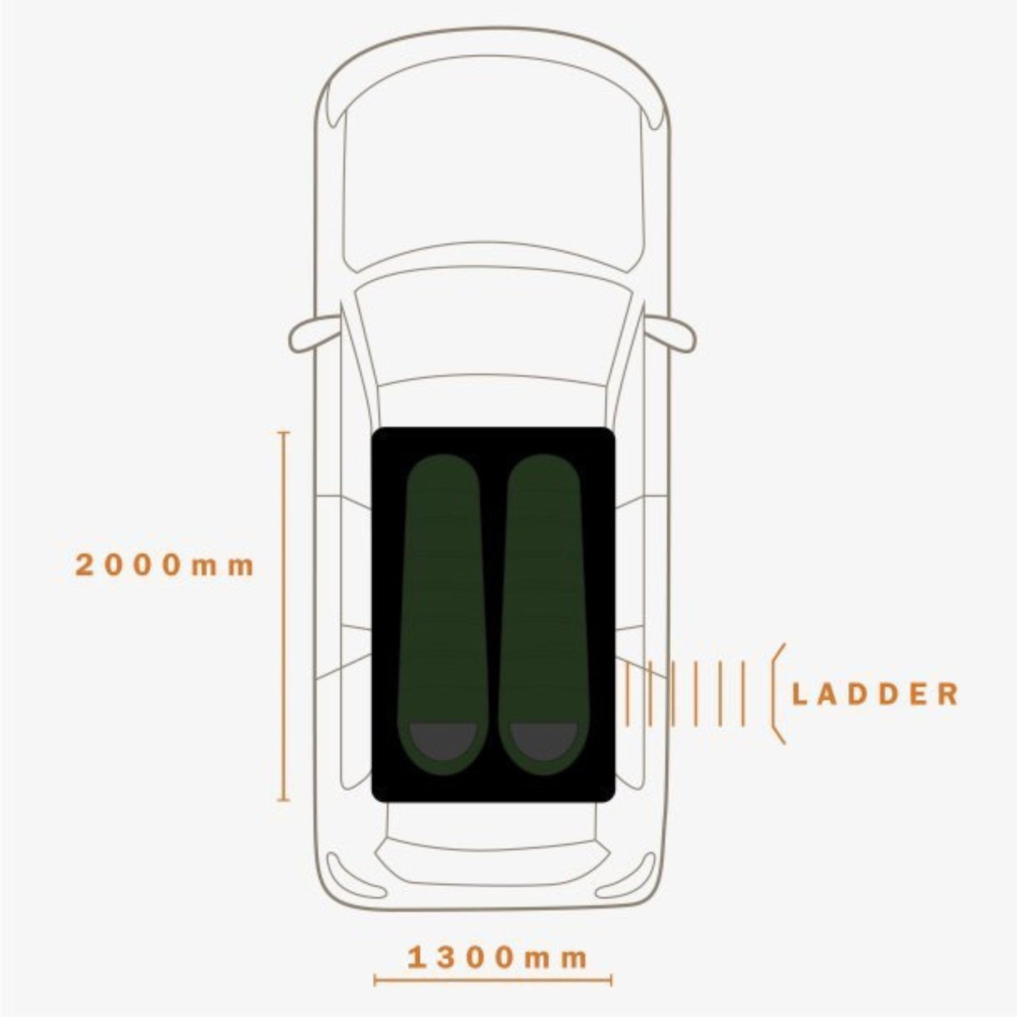 ECO RIDGEBACK【DARCHE】【ダーチ】 【HARD SHELL ROOF TENT】【ハードシェルルーフトップテント】