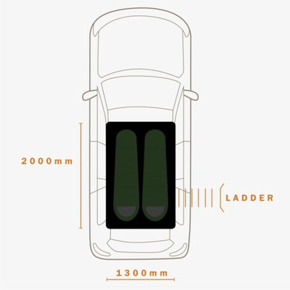 ECO RIDGEBACK【DARCHE】【ダーチ】 【HARD SHELL ROOF TENT】【ハードシェルルーフトップテント】