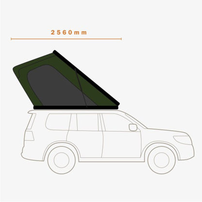 ECO RIDGEBACK【DARCHE】【ダーチ】 【HARD SHELL ROOF TENT】【ハードシェルルーフトップテント】