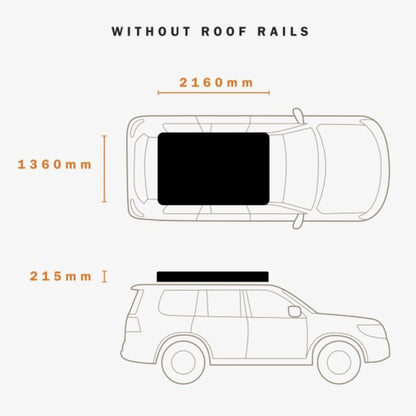 ECO RIDGEBACK【DARCHE】【ダーチ】 【HARD SHELL ROOF TENT】【ハードシェルルーフトップテント】