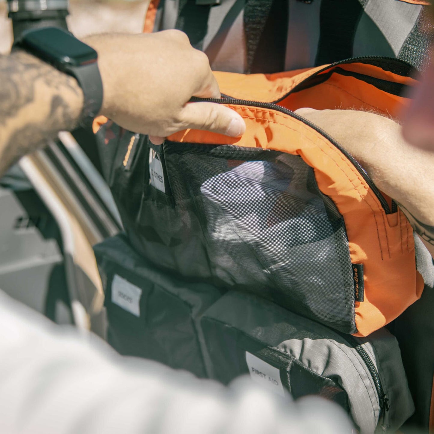 FOLD-UP DUFFLE BAG【Alu-Cab】【アルキャブ】【オーバーランド】