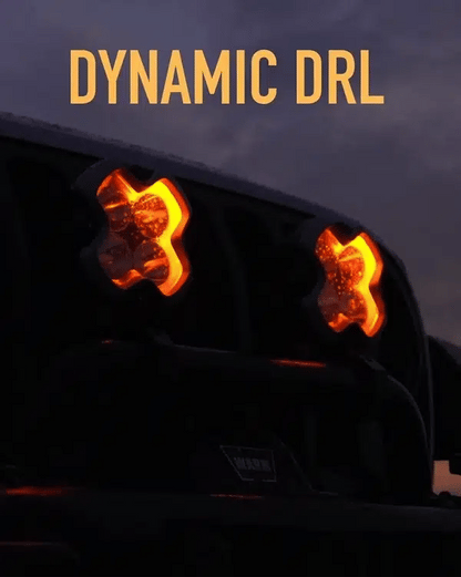 【NOVSIGHT】HALO Proシリーズ 6インチ LED Pod Lights with Dynamic DRL Modes