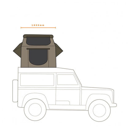 HI-VIEW1800【DARCHE】【ダーチ】 【ROOF TOP TENT】【ルーフトップテント】