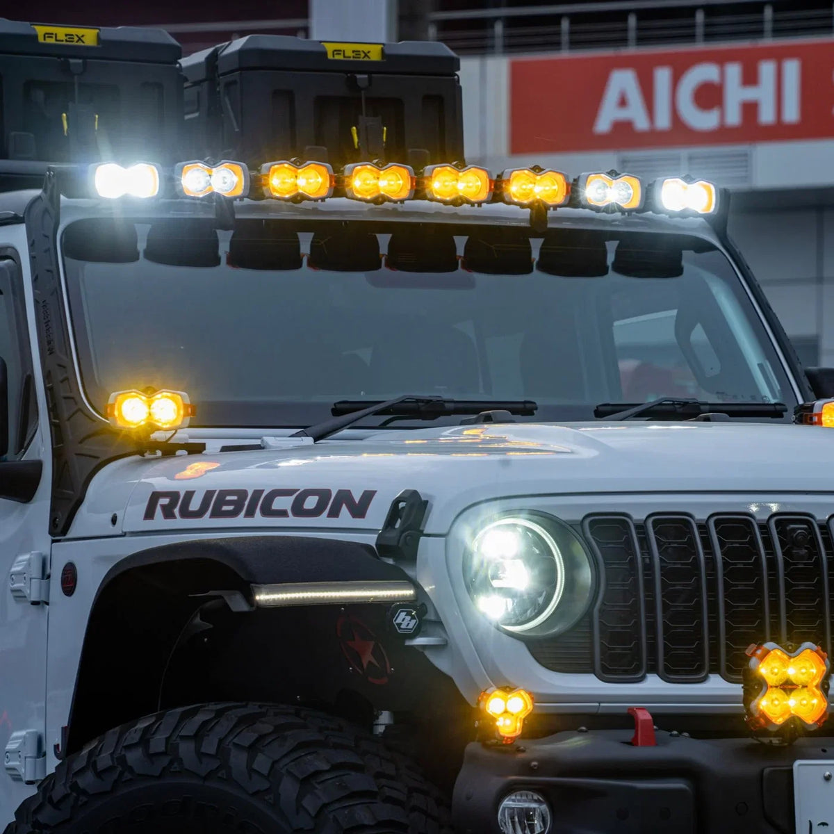 【NOVSIGHT】 HALOシリーズ 4.5インチ Pod Lights Combined LED Light Bar (52インチ)　-JL/JT-