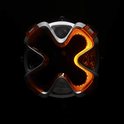 【NOVSIGHT】 HALO Proシリーズ 8インチ LED Pod Lights with Dynamic DRL Modes