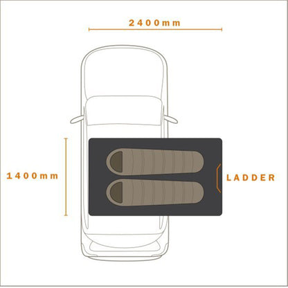 INTREPIDOR 3 1400【DARCHE】【ダーチ】 【ROOF TOP TENT】【ルーフトップテント】