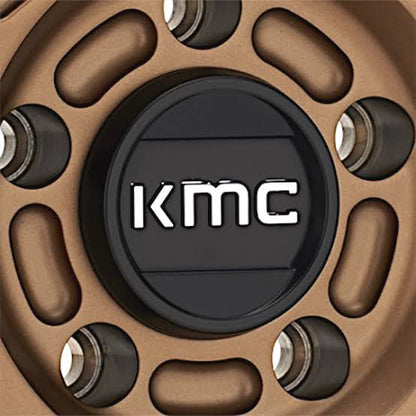 KMC (ケーエムシー) ALPINE KM721 マットブロンズ/ブラックリップ 17インチアルミホイール 17X8 5H 127 +38 JKラングラー/JLラングラー/JTグラディエーター
