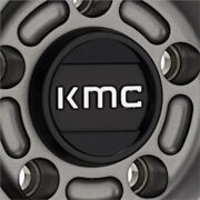 KMC (ケーエムシー) ALPINE KM721 サテングレイ/ブラックリップ 17インチアルミホイール 17X8 5H 127 +38 JKラングラー/JLラングラー/JTグラディエーター