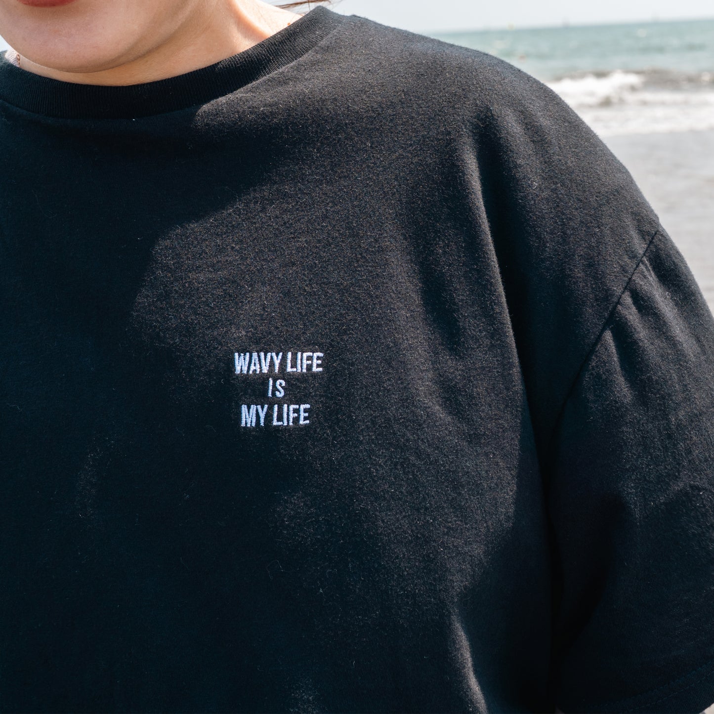 【25SS】MY LIFE IS WAVY LIFE / T-shirt / Black