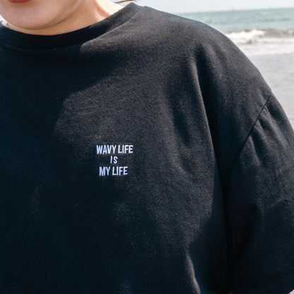 【25SS】MY LIFE IS WAVY LIFE / T-shirt / Black