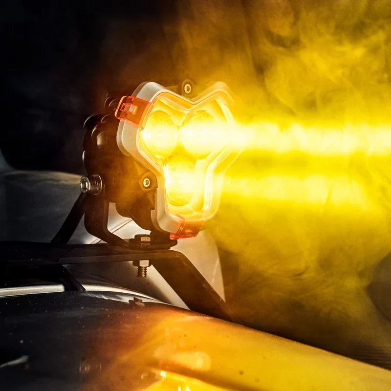 【NOVSIGHT】HALOシリーズ 3インチ LED Pod Lights with DRL 48W Twin Light Kit System Pair