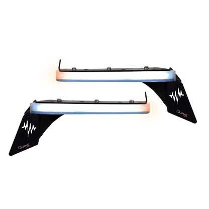 【クリア】Quake LED スリム チョップ DRL ターンシグナル