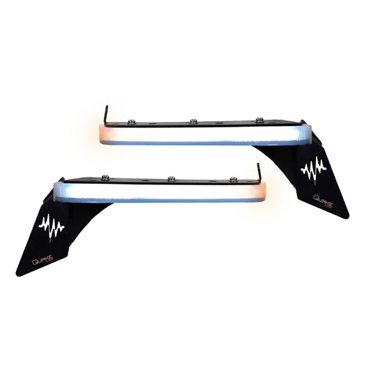 【クリア】Quake LED スリム チョップ DRL ターンシグナル