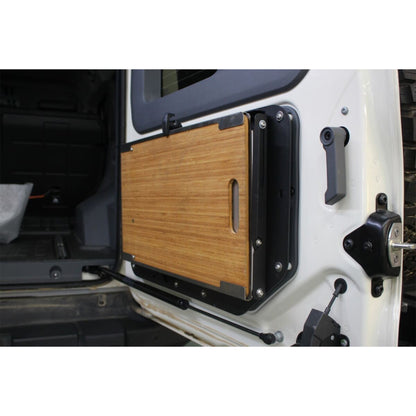 REAR DOOR DROP DOWN TABLE【Alu-Cab】【アルキャブ】【オーバーランド】
