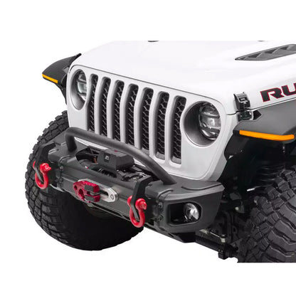 RUGGED RIDGE (ラギッドリッジ) ARCUS フロントバンパー（オーバーライドバー付き）ウインチマウント付き JLラングラー / JTグラディエーター