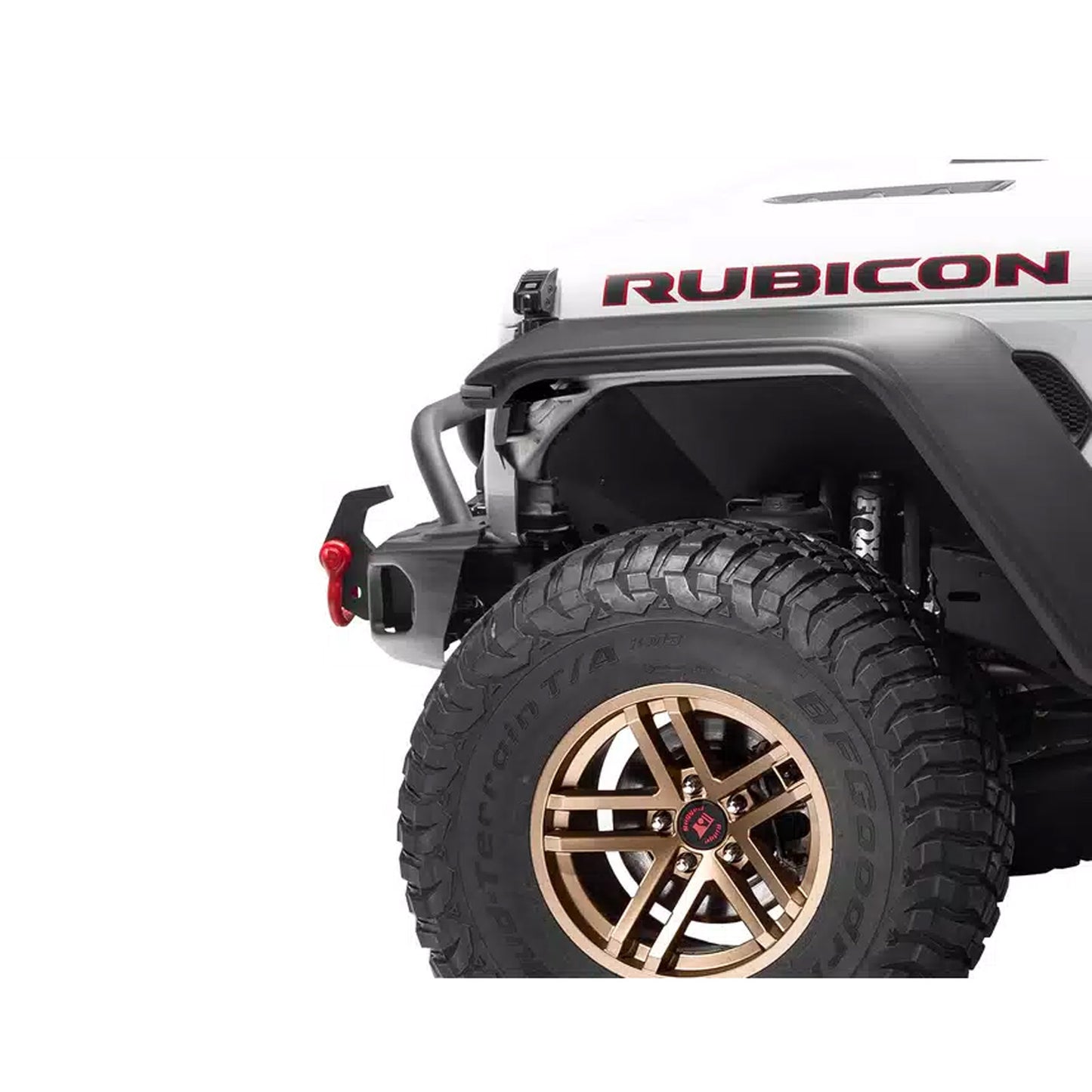 RUGGED RIDGE (ラギッドリッジ) ARCUS フロントバンパー（オーバーライドバー付き）ウインチマウント付き JLラングラー / JTグラディエーター