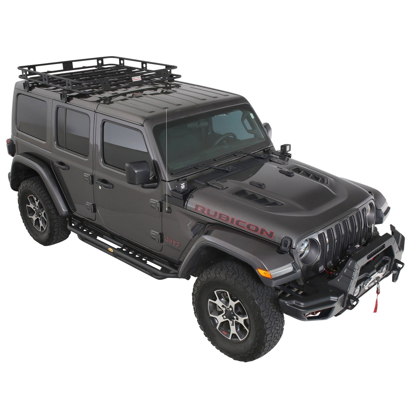 SMITTYBILT ( スミティビルト ) ディフェンダーラック ルーフラック JLラングラー 4ドア用 / JTグラディエーター用 JEEP キャンプ アウトドア