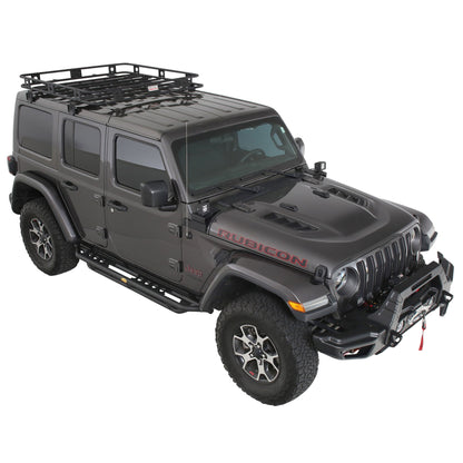 SMITTYBILT ( スミティビルト ) ディフェンダーラック ルーフラック JLラングラー 4ドア用 / JTグラディエーター用 JEEP キャンプ アウトドア