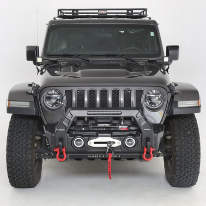 SMITTYBILT ( スミティビルト ) ディフェンダーラック ルーフラック JLラングラー 4ドア用 / JTグラディエーター用 JEEP キャンプ アウトドア