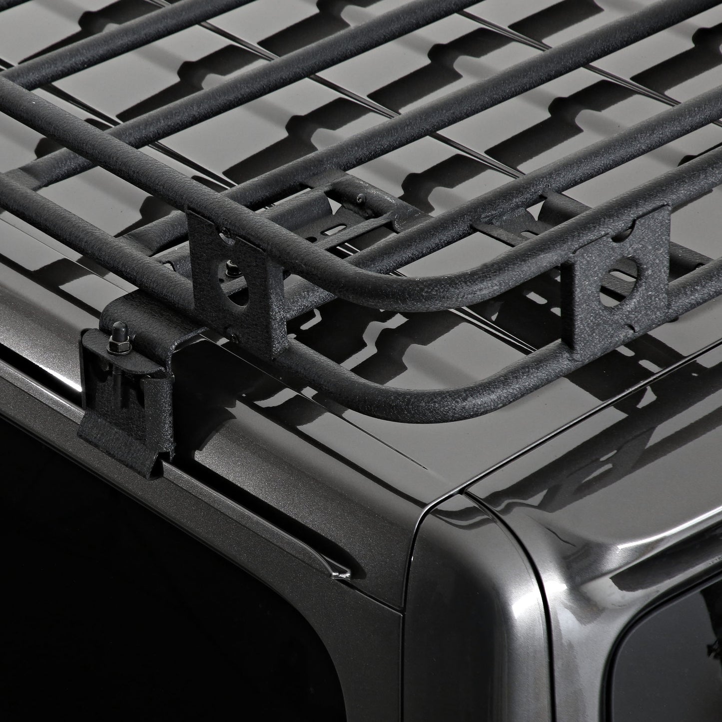 SMITTYBILT ( スミティビルト ) ディフェンダーラック ルーフラック JLラングラー 4ドア用 / JTグラディエーター用 JEEP キャンプ アウトドア