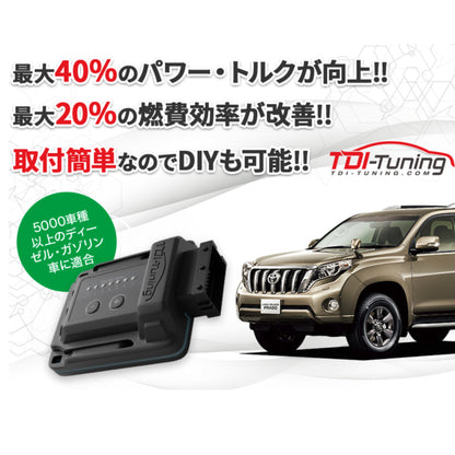 【ランクル70サブコン】Toyota Land Cruiser ランドクルーザー70 2.8 Bluetooth標準搭載 204 PS / 500 NM CRTD4.3 PENTA Channel (i-Art) Diesel Tuning Box Chip