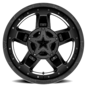 KMC XD ROCKSTAR3 (ロックスター3) XD827 マットブラック 17インチアルミホイール 17X8 5H 114.3/127 +35 JKラングラー/JLラングラー/JTグラディエーター