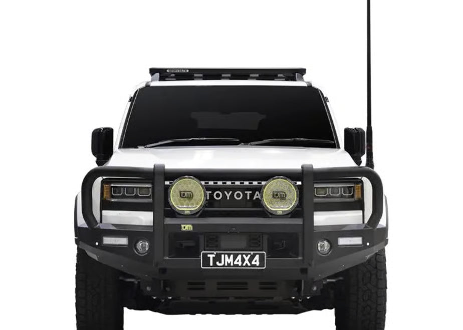 【ランクル250】TJM Outback Bull Bar Black Steel（バーあり）